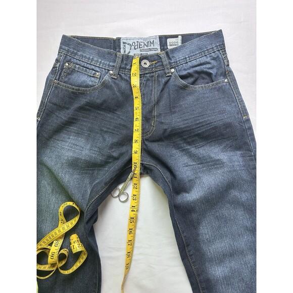 Do Denim Mens Blue Jean‎ W30 L32 Slim Straight - Picture 3 of 9